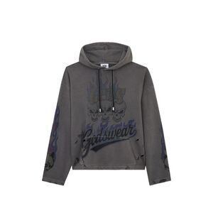 Gcds Grey Sweaters & Knitwear - Hoodies Men